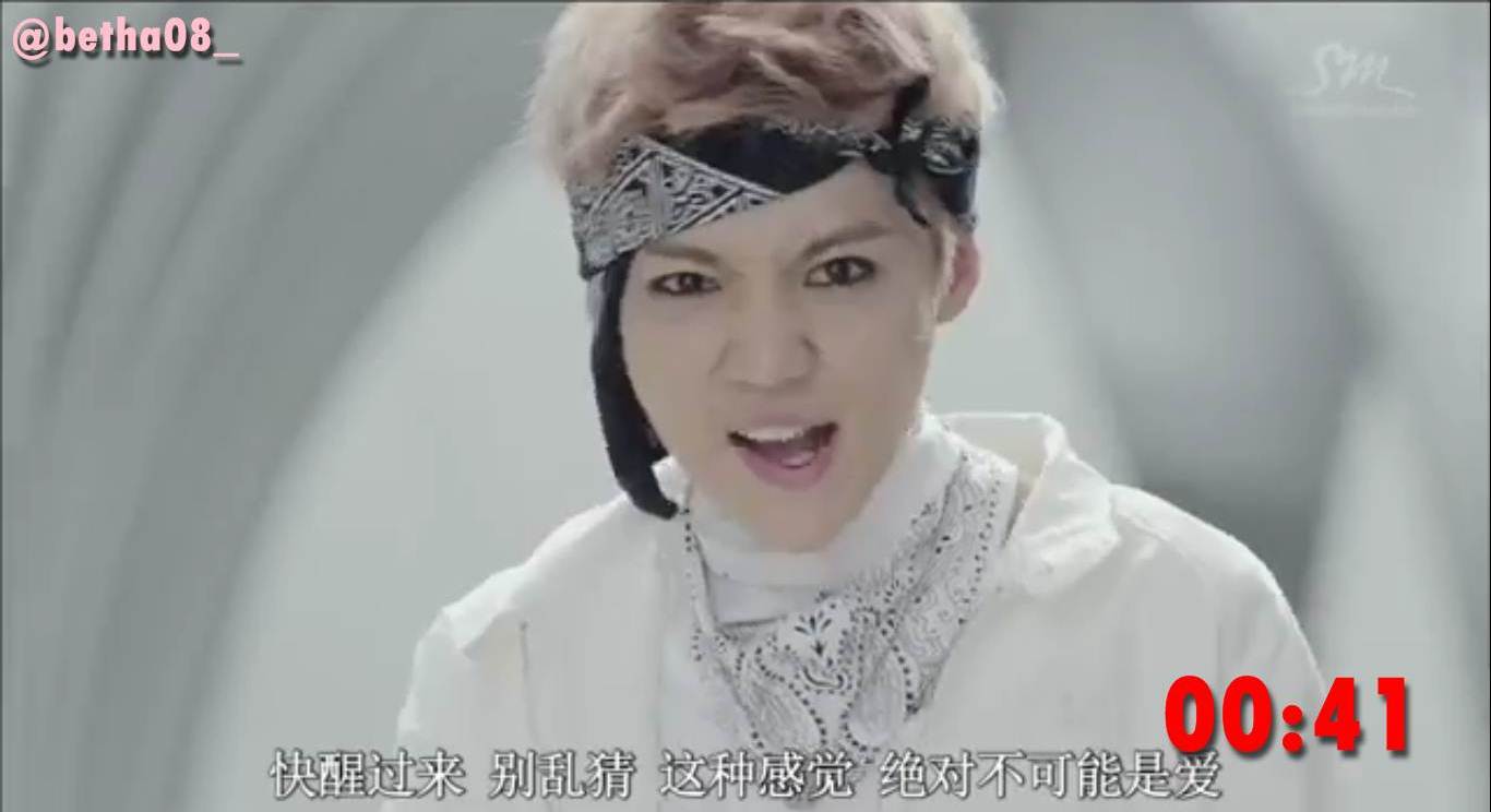 Belzyx Berbagai Ekspresi Di MV Exo Wolf Chinese Ver