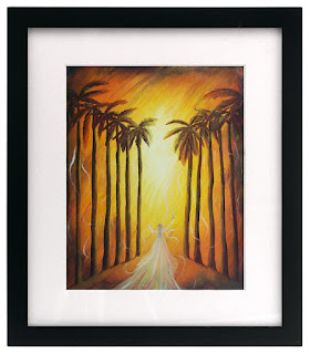 Come Boldly by Shayani A. Turko Oil on Canvas Pad #propheticart 