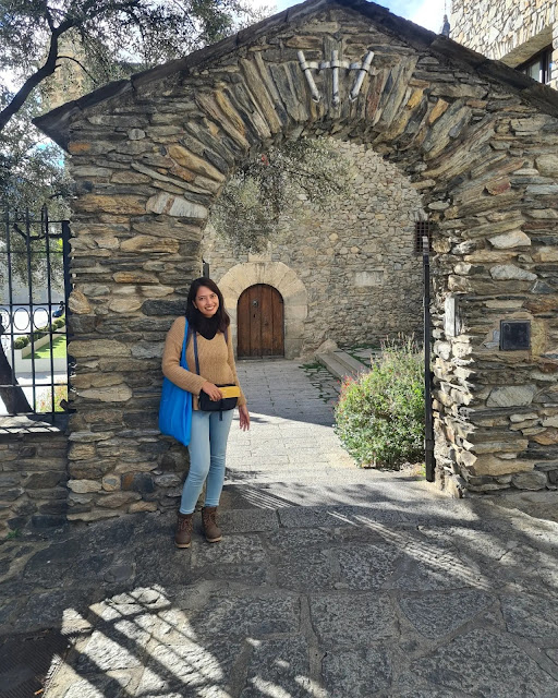 In front of Casa de la Vall, Andorra la Vella