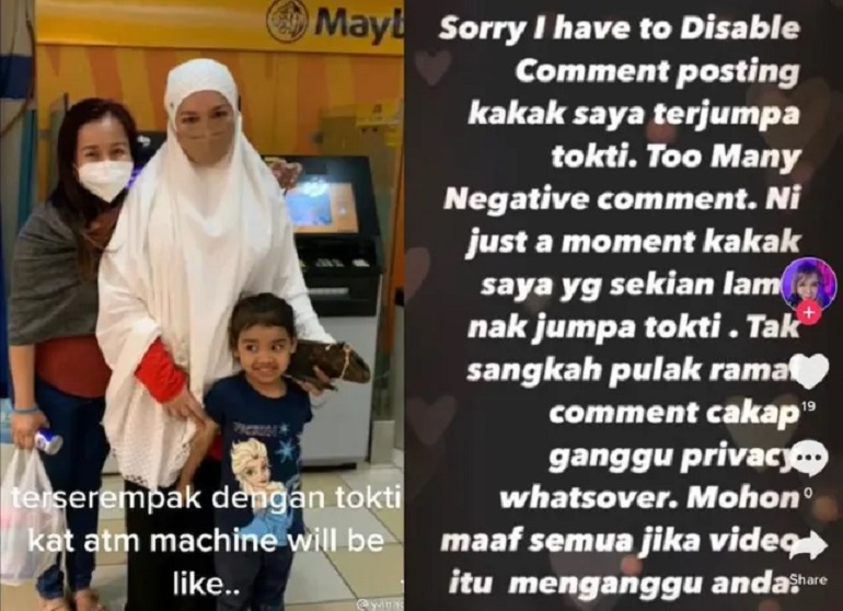 Rakam Siti Nurhaliza keluarkan duit di ATM, wanita ini dikecam orang ramai