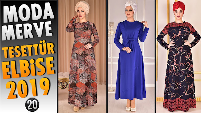 ModaMerve Tesettür Elbise Modelleri 20/31 (2019) | Hijab Kleid - Hijab Fashion