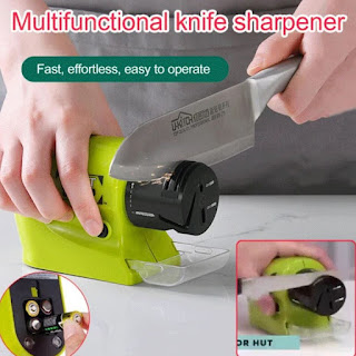 Multifunction Electric Knife Sharpener Motorized Kitchen Knife Grinder