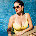 Desi Spicy Actress Sunny Leone pool stills