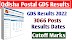 Odisha Posta GDS Vacancy Cutoff previous 