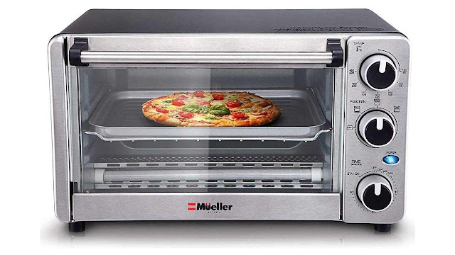 Toaster Oven 4 Slice Multi-function