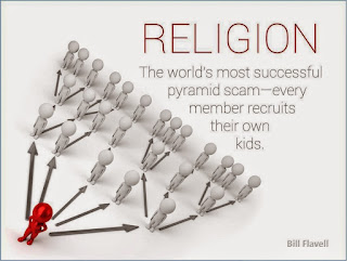 Hinduism is a pyramid scheme