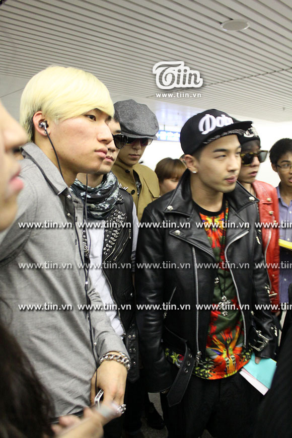 Big Bang's Arrival in Vietnam