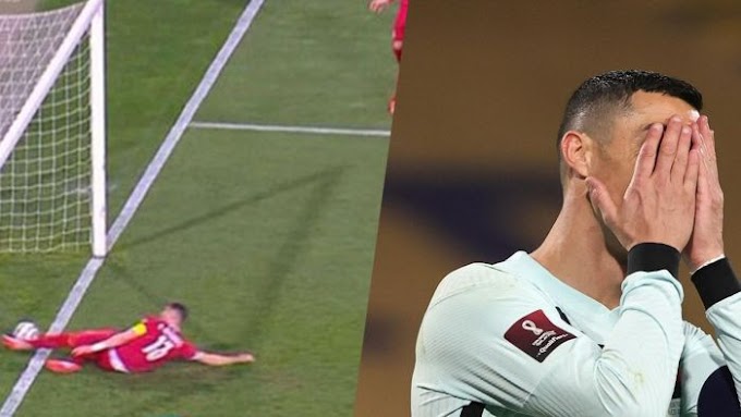 I AM SORRY!! Referee Apologizes To Ronaldo & Portugal After Disallowed Goal Against Serbia