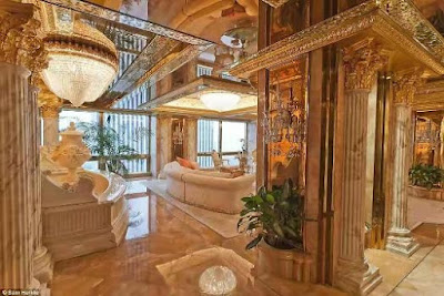 Checkout The Inner View Of  Donald Trump's $100million Trump Towers penthouse