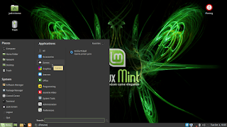 Penjelasan Start Menu di Linux Mint 18 Sarah