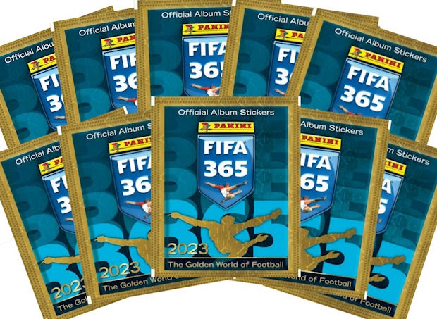 Football Cartophilic Info Exchange: Panini - FIFA 365 2023 - The Golden  World of Football (01) - Album