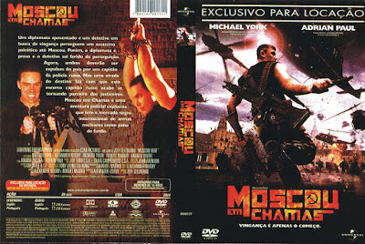 Filme Moscou em Chamas DVD (Moscow Heat) DVD Capa