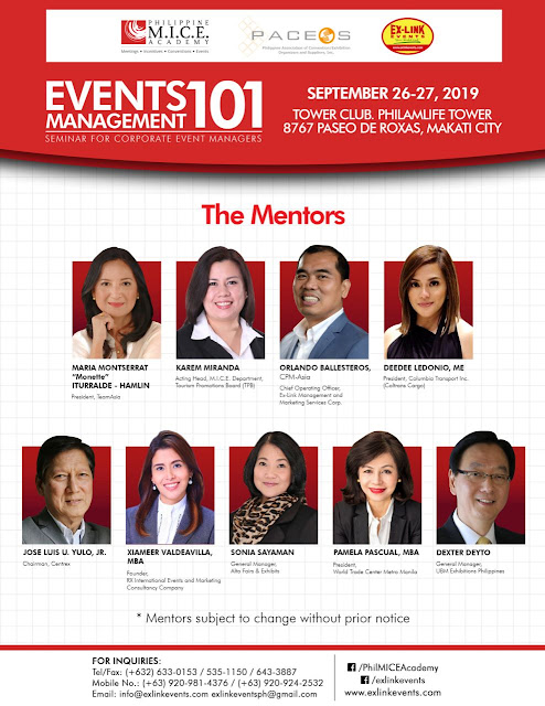 Event Management 101 Conference Philippines