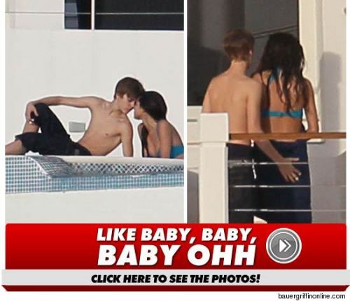 selena gomez kissing bieber. did justin ieber kiss selena