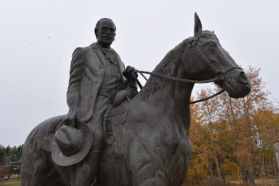 Baron von Imhoff statue.