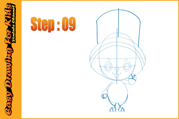 How to draw Tony Tony Chopper from One Piece