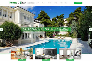Homes Galaxy template phiên bản đặc biệt dành cho Blogspot