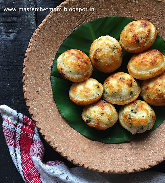 Kuzhi Paniyaram | Chettinadu Kuzhi Paniyaram recipe