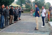 Pisah Sambut Kapolsek Manggelewa,Polsek Lama titip pesan Tetap Menjaga Kekompakan dan Kedisiplinan