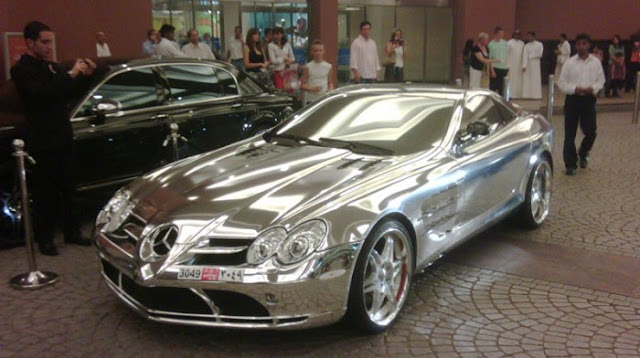 mercedes white gold