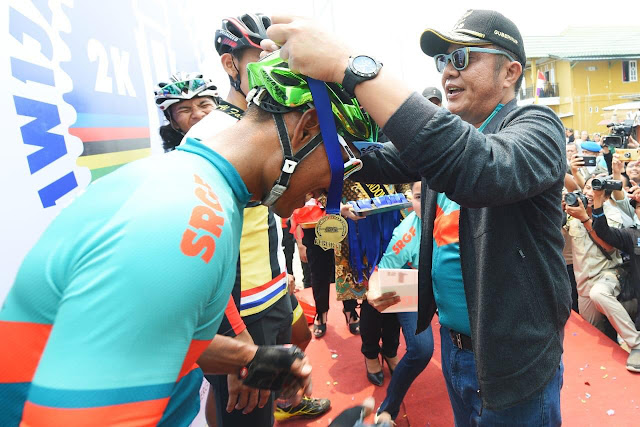 Herman Deru Minta Sriwijaya Ranau Gran Fondo 2020 Lebih Meriah 