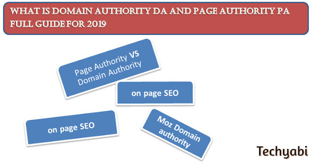 What is Domain authority DA and Page Authority PA full guide for 2019