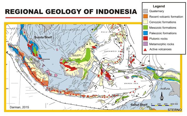 Letak strategis dan geologis negara Indonesia