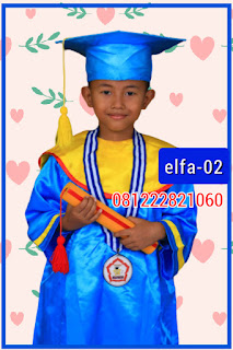 jual baju toga wisuda anak tk di tangerang