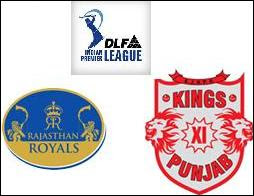 Rajasthan Royals and Kings XI Punjab furnish