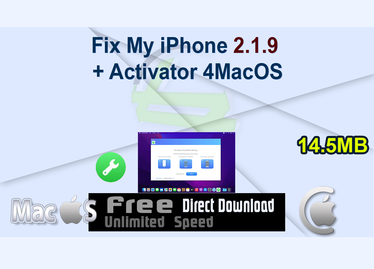 Fix My iPhone 2.1.9 + Activator 4MacOS
