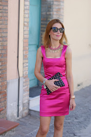 Dolce e Gabbana fuchsia dress