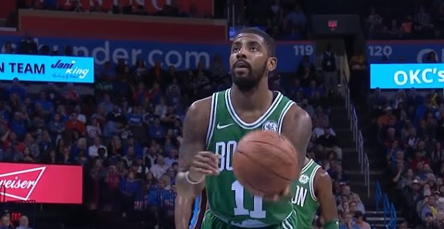 Kyrie Irving and the Boston Celtics are officially out of the 2019 NBA Playoffs