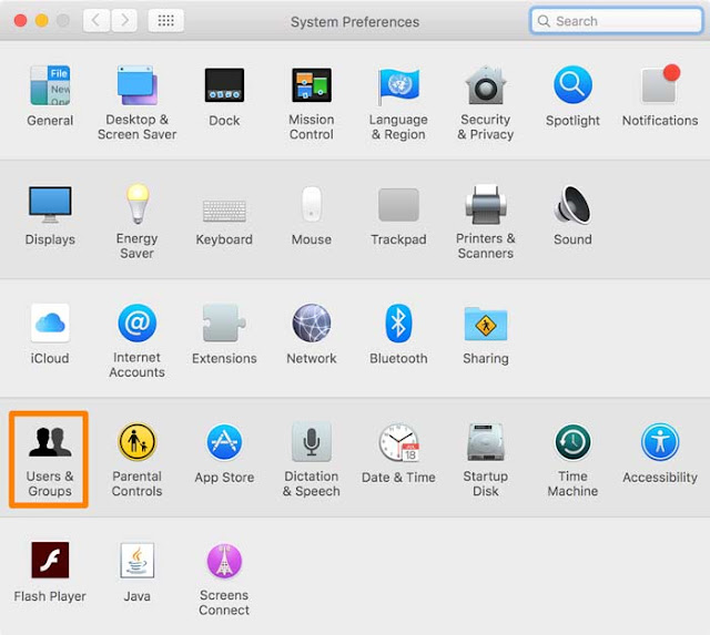 System Preferences mac