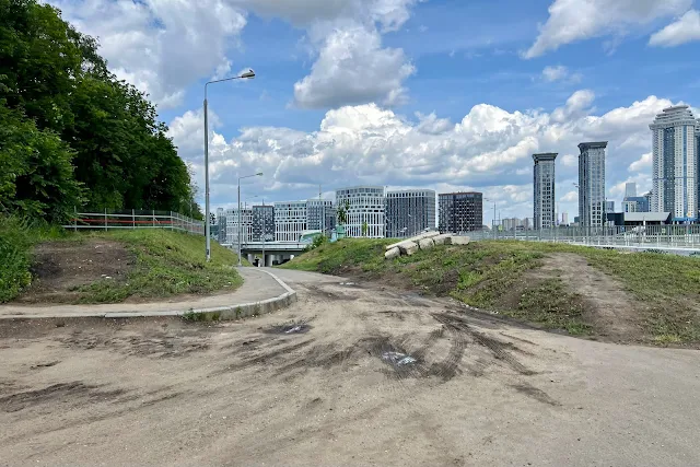 проспект Генерала Дорохова, строящийся жилой комплекс West Garden, жилой комплекс «Долина Сетунь», жилой комплекс «Воробьёвы горы»