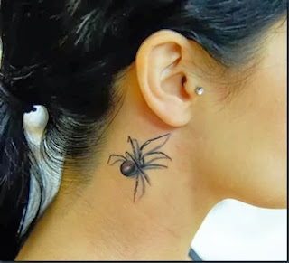 Neck Tattoos Designs for women