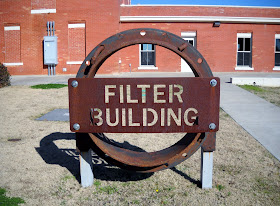 The historic filter building at White Rock Lake, Dallas