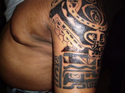 Cool Tribal Shoulder Tattoos