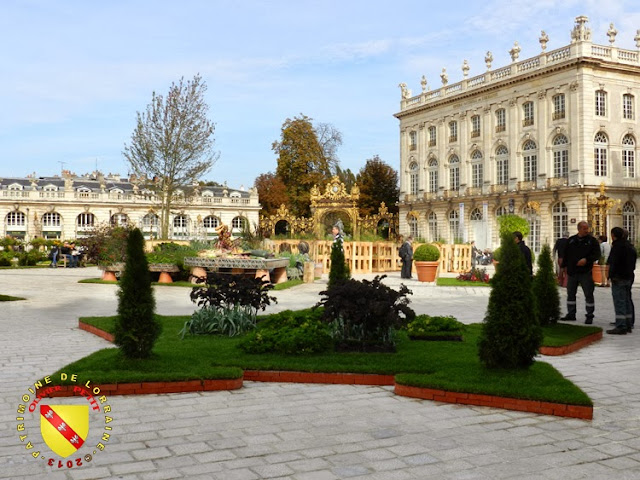 NANCY (54) - Place Stanislas - jardin éphémère 2013