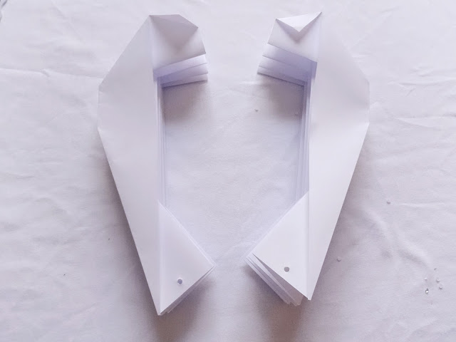 DIY-lampara de papel plegado