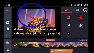 Cara menandai text atau objek dengan kotak dalam video android