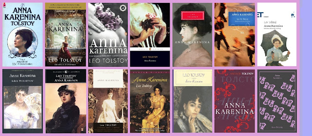 portadas del libro clásico Ana Karenina, de Leon Tolstoi