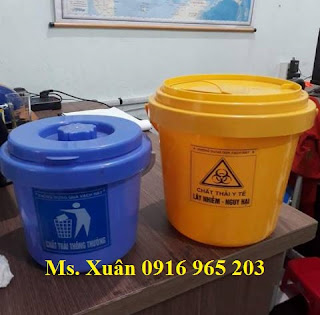 Bán xô kim tiêm y tế 10 lít dùng cho bệnh viện