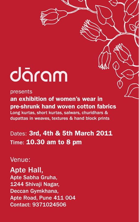 Exhibitions In Pune. daram#39;s first exhibition of