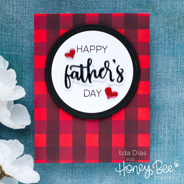 Simple, Father's Day Cards, Stencils, Honey Bee Stamps, Ink Blending, stamps, dies, card making, stamping, ilovedoingallthingscrafty, handmade card, how to, 