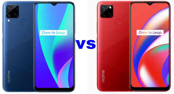 Perbandingan Realme C12 dan C15 dari Spesifikasi dan