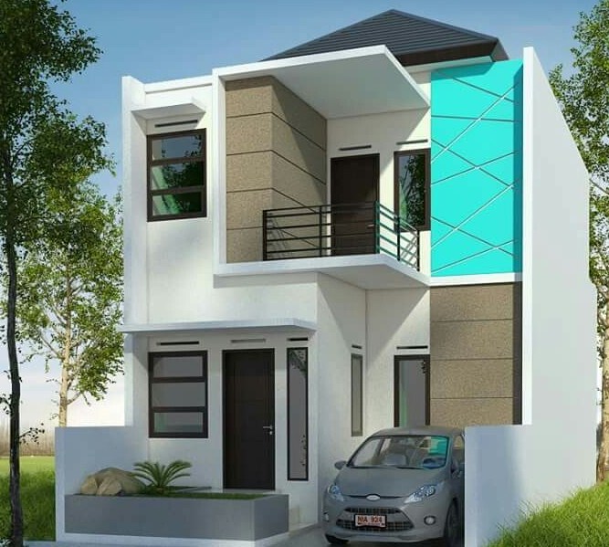  Rumah  Minimalis  Lebar  6 Meter  1 Lantai 