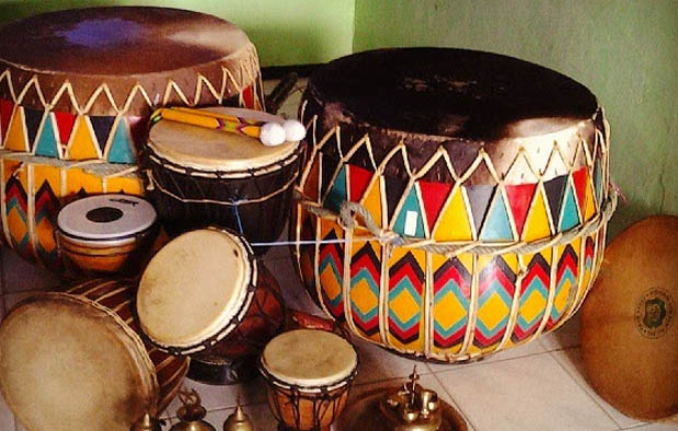 6 Alat  Musik  Tradisional  Bengkulu Gambar  dan 