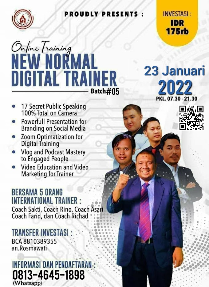 Certified Digital Trainer (C.DT) Batch 5