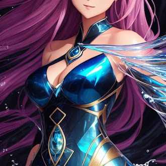 A hydro anime archon Girl
