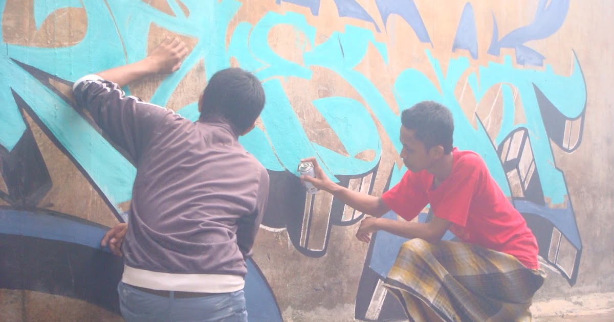 Langkah Langkah Membuat Grafitty